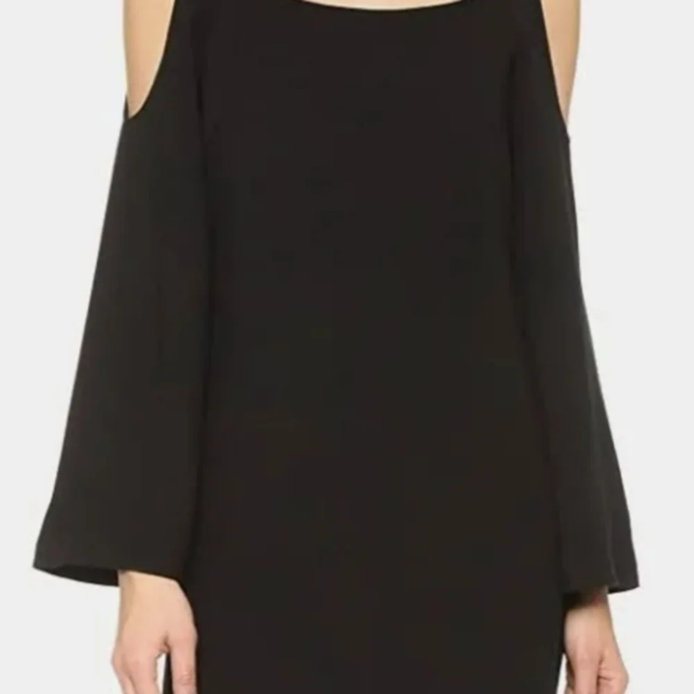 Sexy Elegance Black Mini Dress Size S Cold Shoulder Bailey 44 - Picture 8 of 12